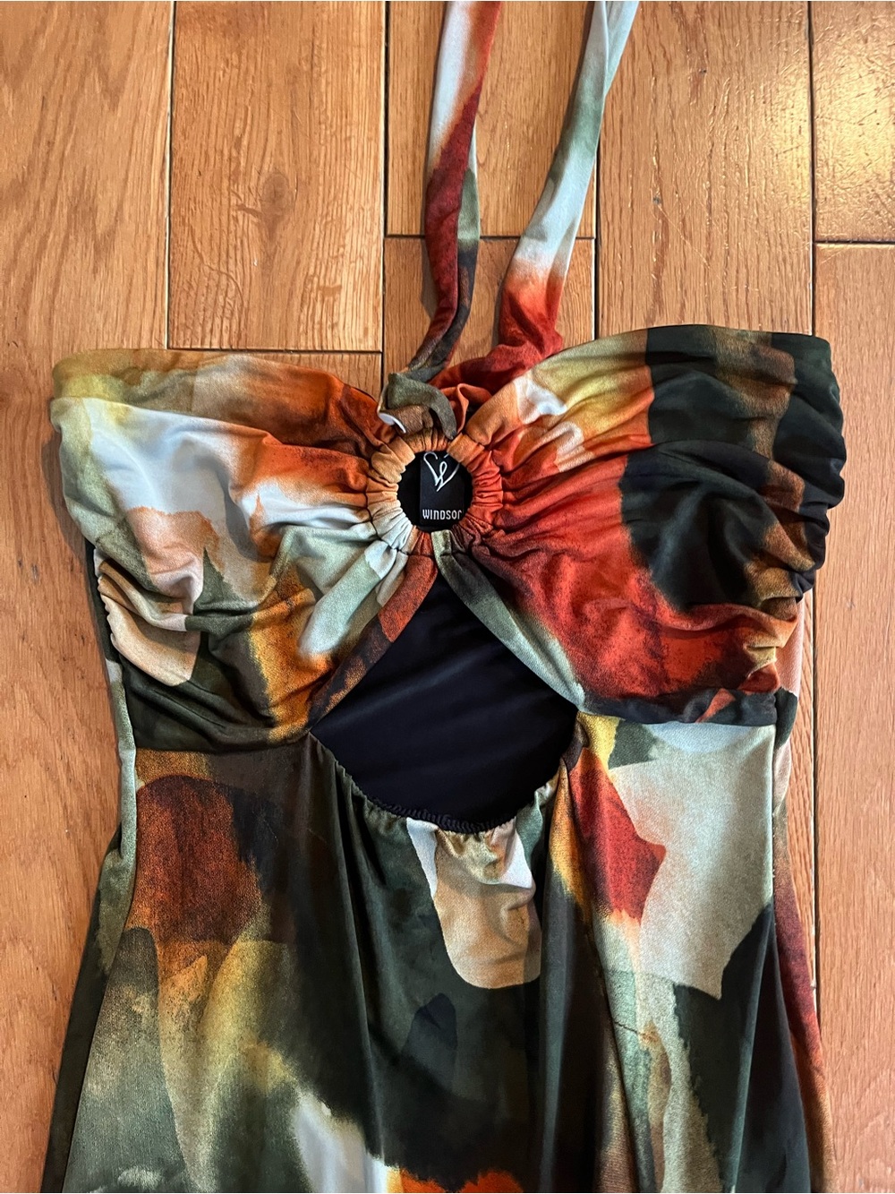 Windsor Halter Maxi Dress - Size Medium - Picture 4 of 5